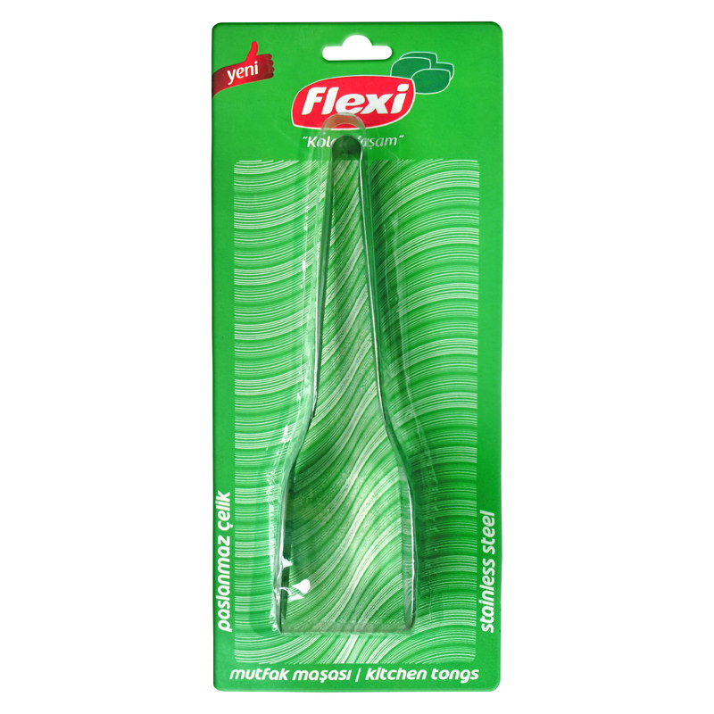 Flexi Stainless Steel Salad Tongs