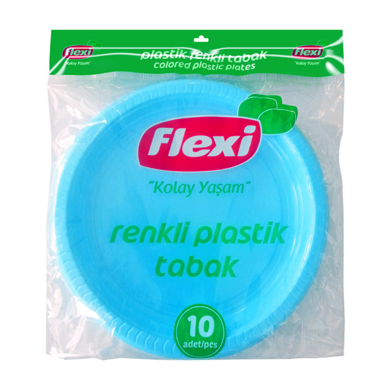 Flexi Colored Plastic Plates